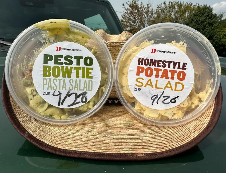 Homestyle Potato Salad & Pesto Bowtie Pasta Salad