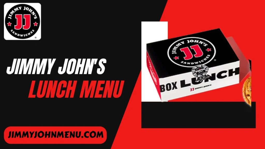 jimmy john's Lunch Menu