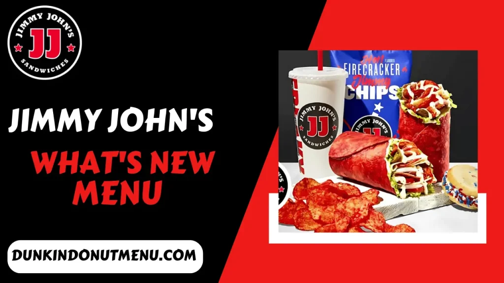 jimmy john's What's new menu